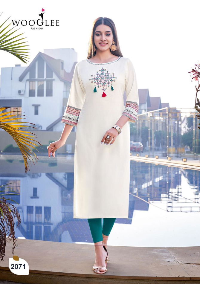 Barbella Vol 10 By Wooglee Long Kurtis Catalog